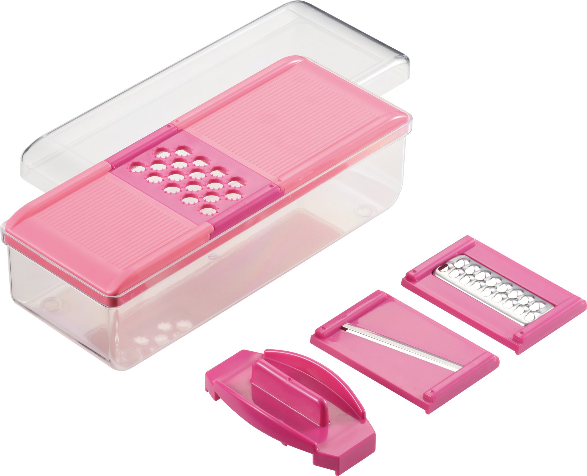 Amazon｜川崎合成樹脂 VC colorful's カセット式野菜調理器セット